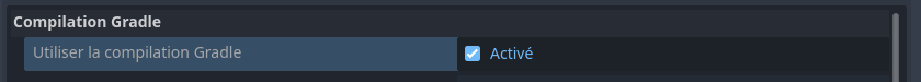 Exportation Godot avec Codemagic, activation de la compilation Gradle sur la machine locale